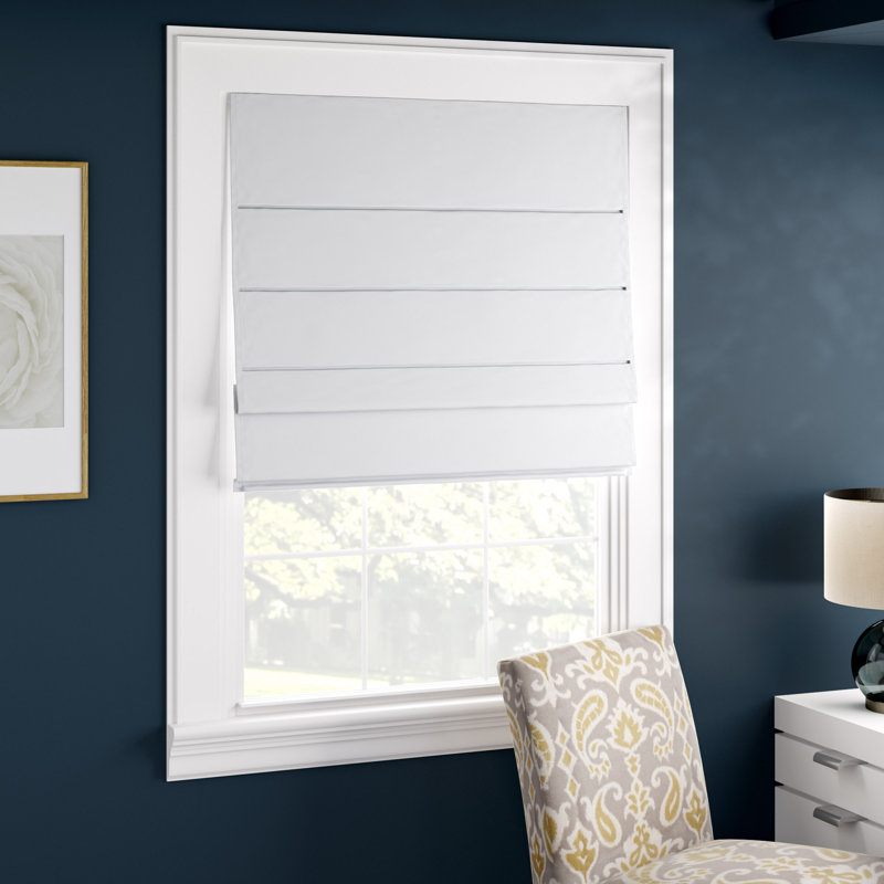 Andover Mills Blackout Roman Shade & Reviews Wayfair